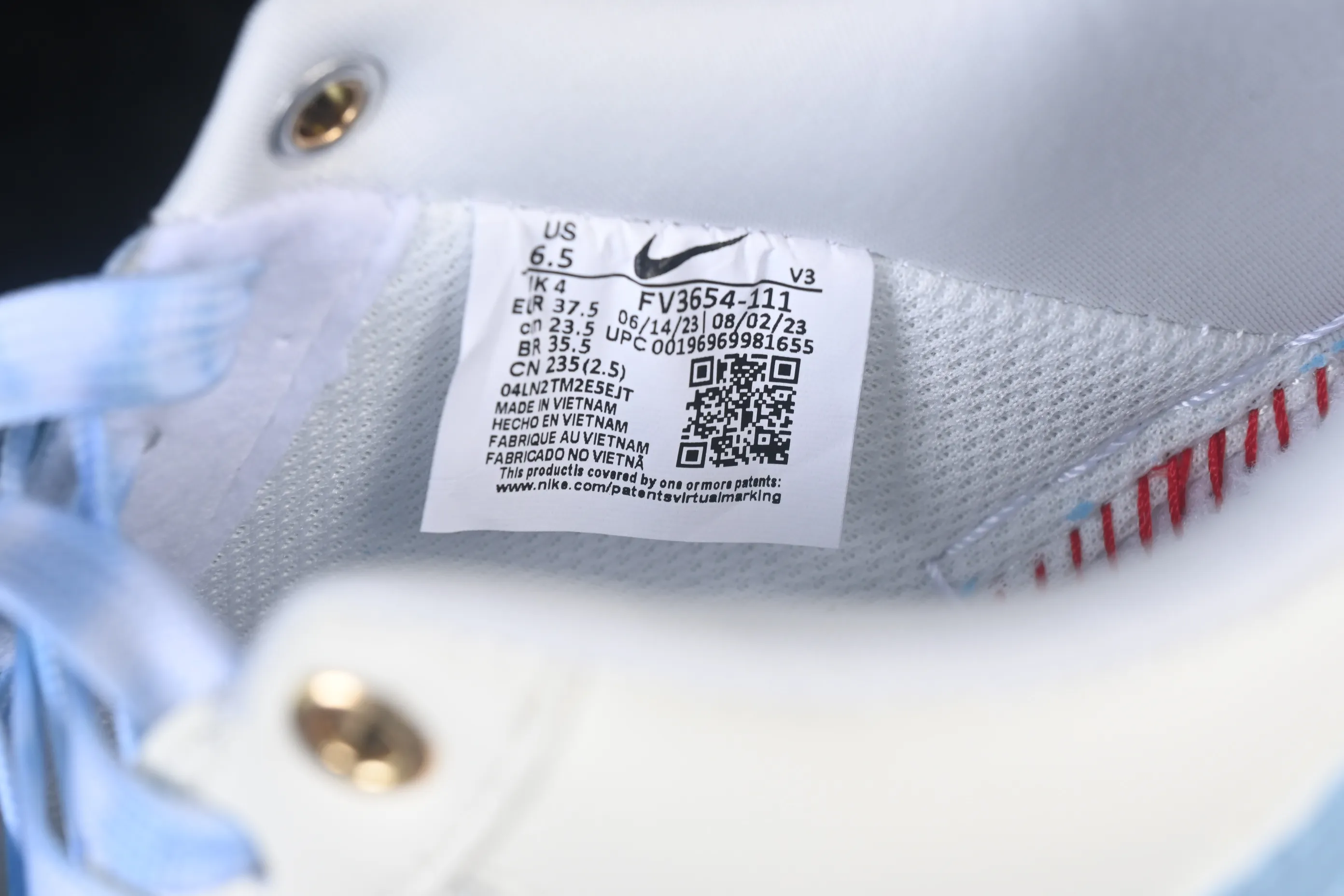 All categories Nk Air Force 1 Air Force series Nk Air Force 1 Low Air Force low-top Nike Air Force 1'07 Low "Ocean Blue" Hand-painted graffiti Blue Ocean Air Force 1 low-top casual sneakers FV3654-311